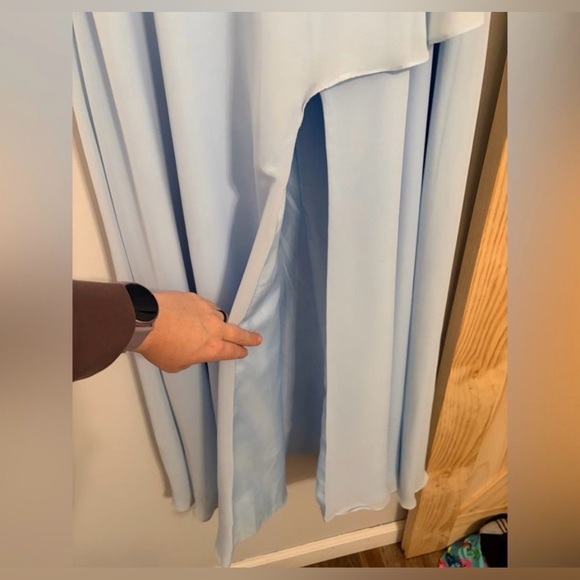 Sky Blue JJ’s House Bridesmaid Dress – Size 10 - Picture 4 of 7